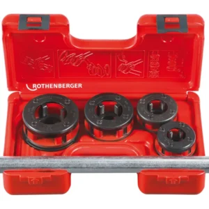 ROTHENBERGER SUPER CUT-Set Gewindeschneid-Koffer 1/2-1.1/4", BSPT R - 070781X