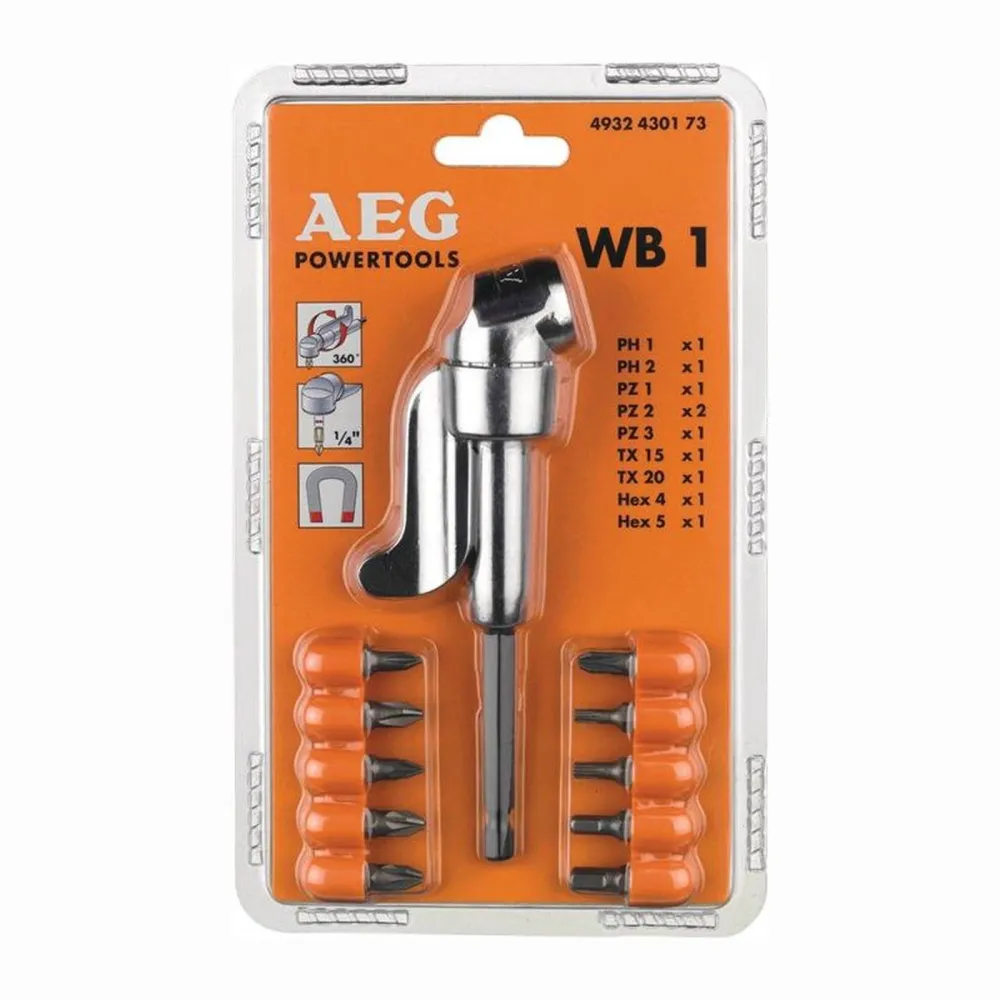 AEG Winkelschraubvorsatz WB 1 1/4" sechskant - 4932430173