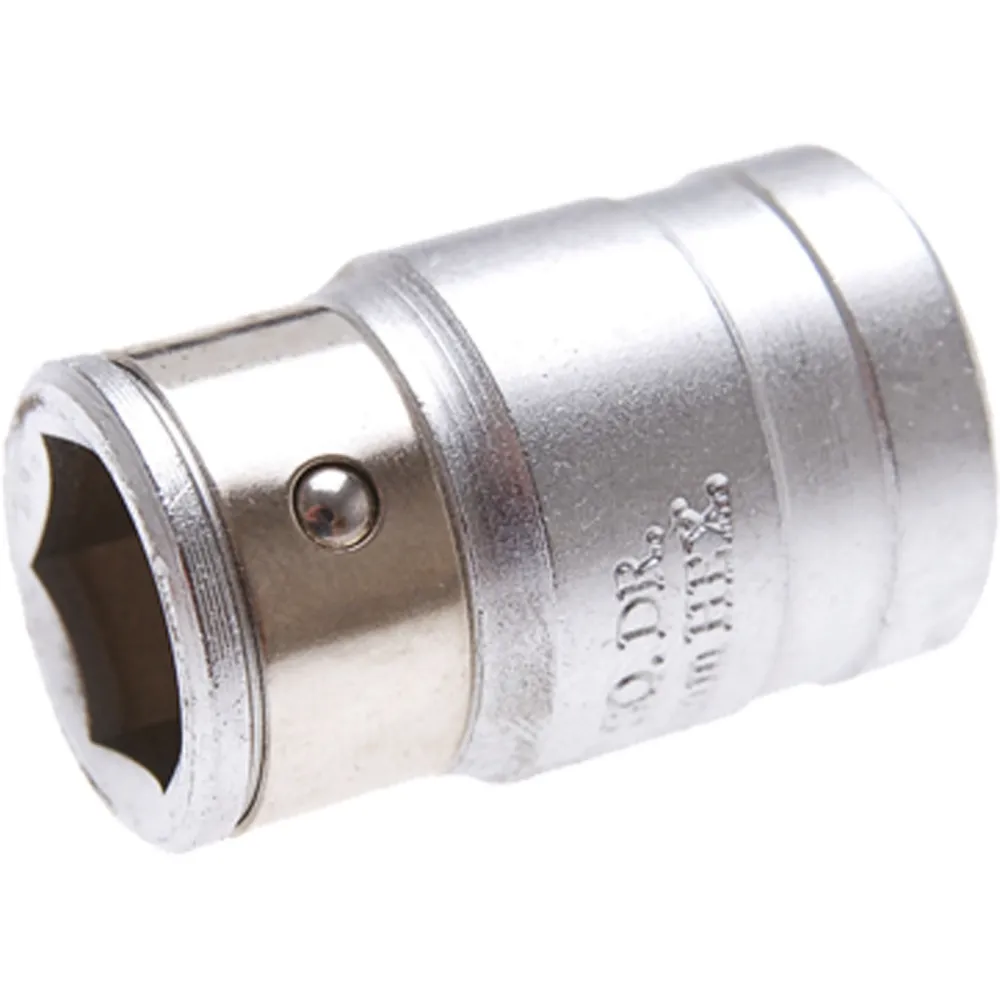 BGS Bit-Adapter mit Haltekugel Innenvierkant 12,5 mm (1/2") Innensechskant 14 mm - 284