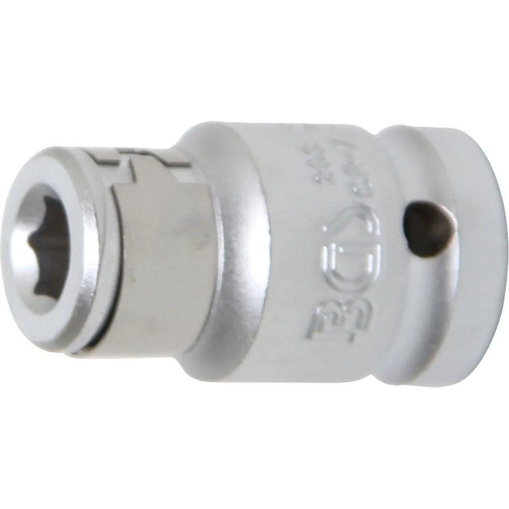 BGS Bit-Adapter mit Haltekugel Innenvierkant 12,5 mm (1/2") Innensechskant 8 mm (5/16") - 293
