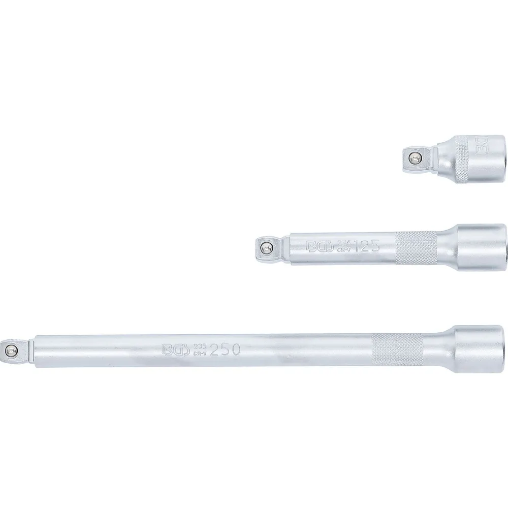 BGS Kippverlängerungs-Satz 12,5 mm (1/2") 50 / 125 / 250 mm 3tlg. - 2240