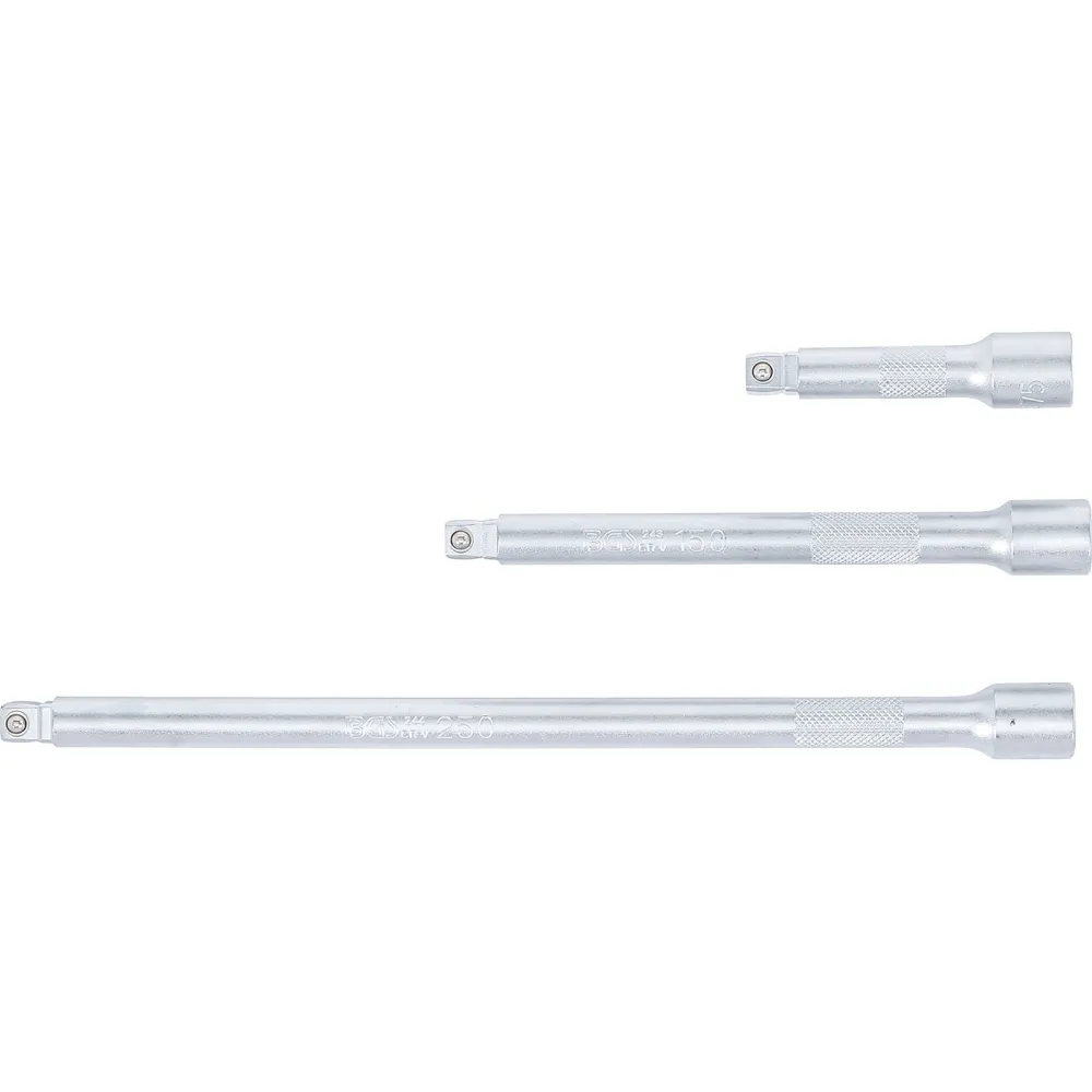 BGS Kippverlängerungs-Satz 10 mm (3/8") 75 / 150 / 250 mm 3tlg. - 2239