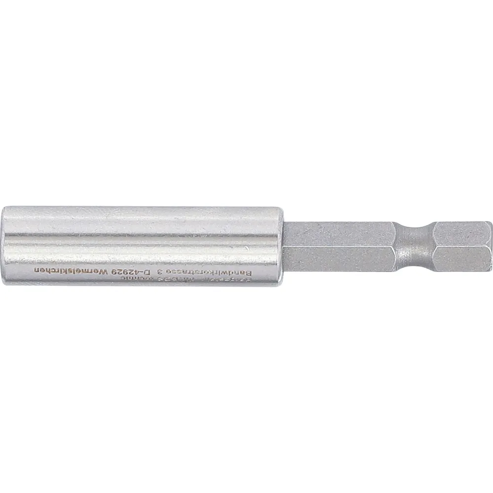 BGS Magnetischer Bithalter extra stark Abtrieb Außensechskant 6,3 mm (1/4") 60 mm - 1727