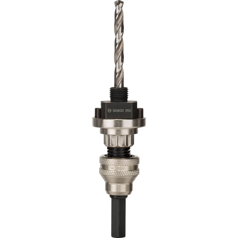 Bosch PRO Q-Lock Aufsteckhalter Sechskant-Aufnahme für Quick Change-System für Lochsägen Sechskant 9,5 mm - 2609390589