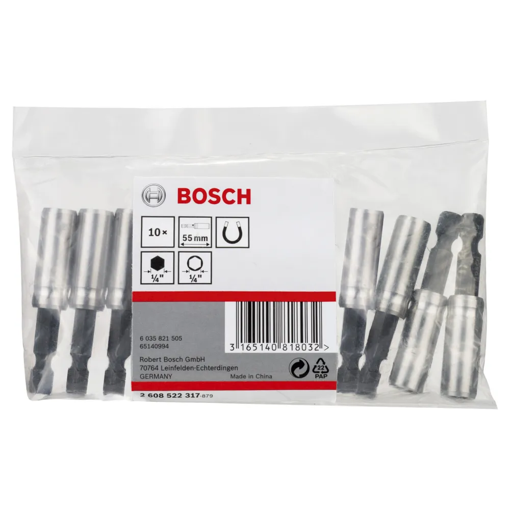 Bosch Universalhalter magnetisch 1/4" D 10 mm L 55 mm - 2608522317