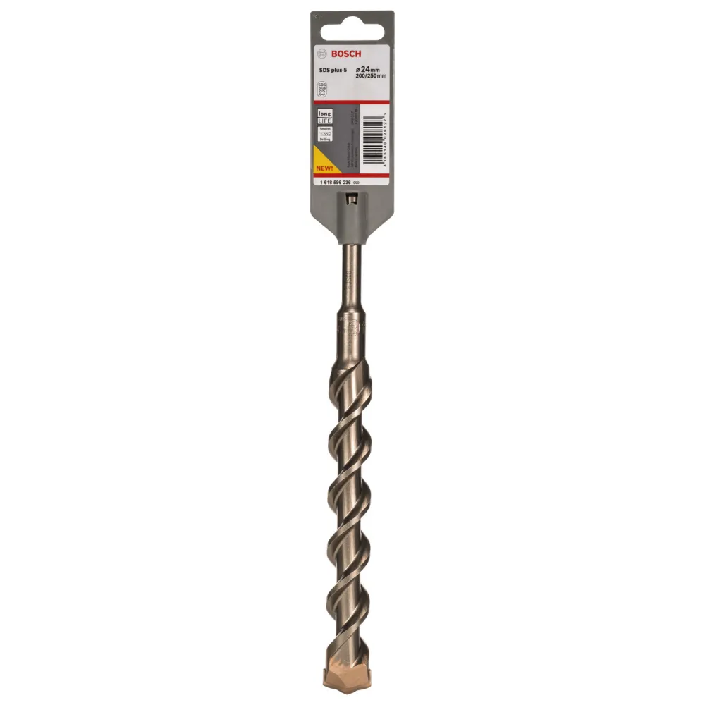 Bosch Hammerbohrer SDS plus-5 24 x 200 x 250 mm - 1618596236