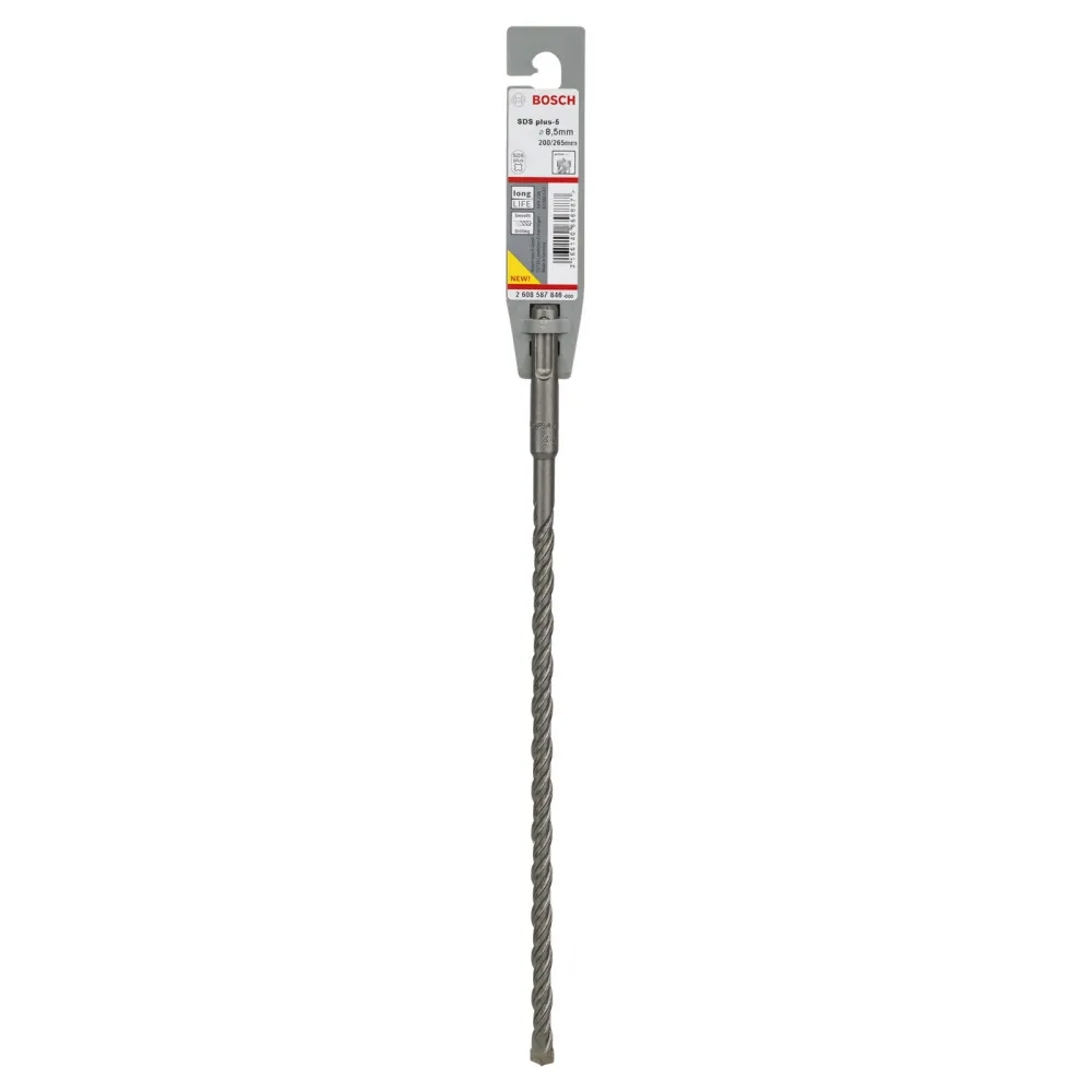 Bosch Hammerbohrer SDS plus-5 8,5 x 200 x 265 mm - 2608587846