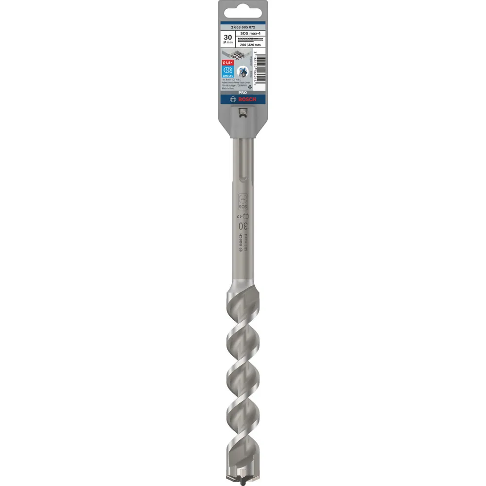 Bosch PRO SDS max-4 Hammerbohrer 30 x 200 x 320 mm - 2608685872