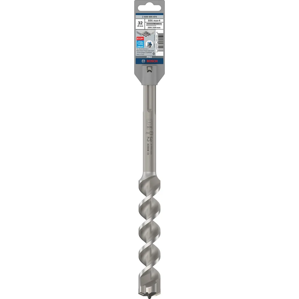 Bosch PRO SDS max-4 Hammerbohrer 32 x 200 x 320 mm - 2608685874