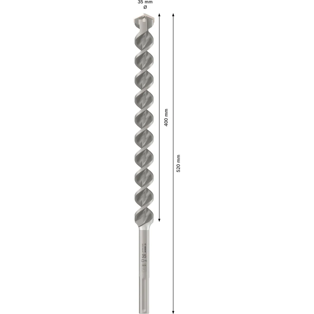 Bosch PRO SDS max-4 Hammerbohrer 35 x 400 x 520 mm - 2608685876