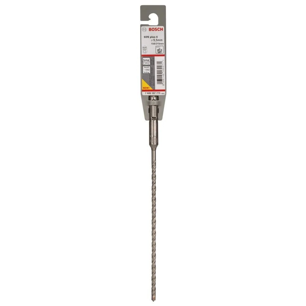 Bosch 1x SDS Hammerbohrer S4L D= 5,5 AL= 150 - 2608597775