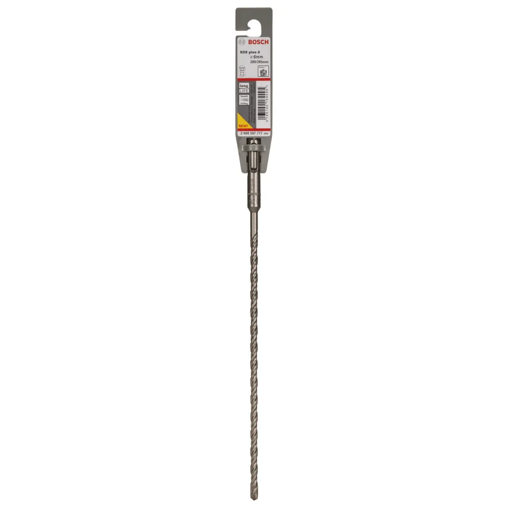 Bosch 1x SDS Hammerbohrer S4L D= 6 AL= 200 - 2608597777