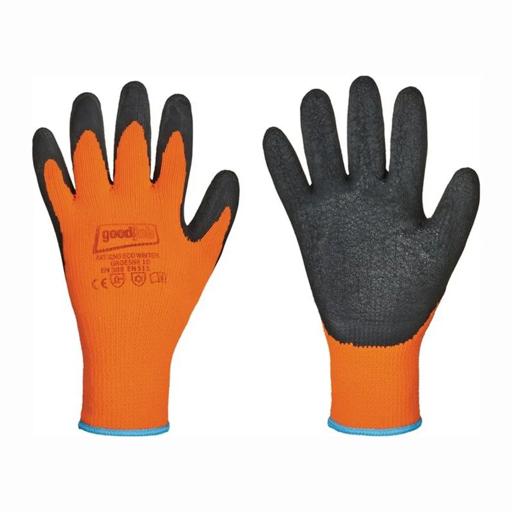 GOODJOB Kälteschutzhandschuh Eco Winter schwarz / orange Gr. 10 - 0234-10H