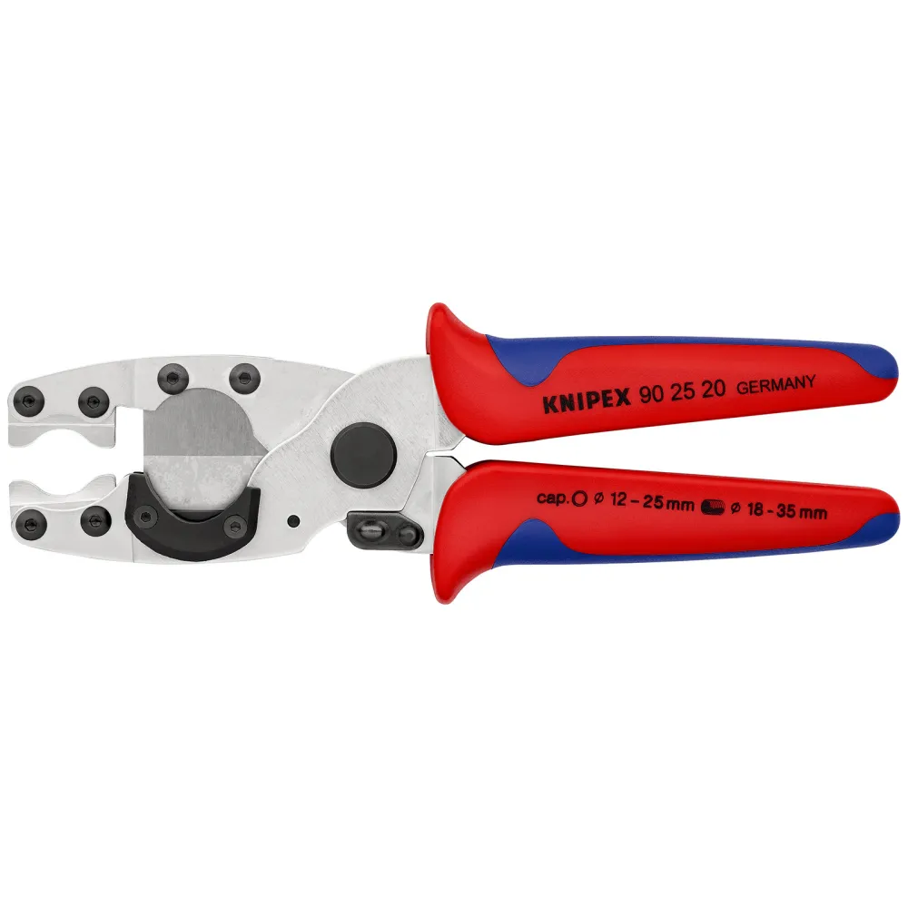 Knipex Rohrschneider, für Verbund- und Schutzrohr verzinkt, mit Mehrkomponenten-Hüllen 210 mm - 902520SB