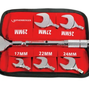 ROTHENBERGER Drehmoment-Gabelschlüssel-Set, 17-22-24-26-27-29mm - 175001