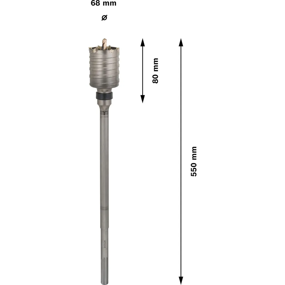 Bosch PRO SDS max-5 Core Cutter einteilig 68 x 80 x 420 mm - F00Y145195