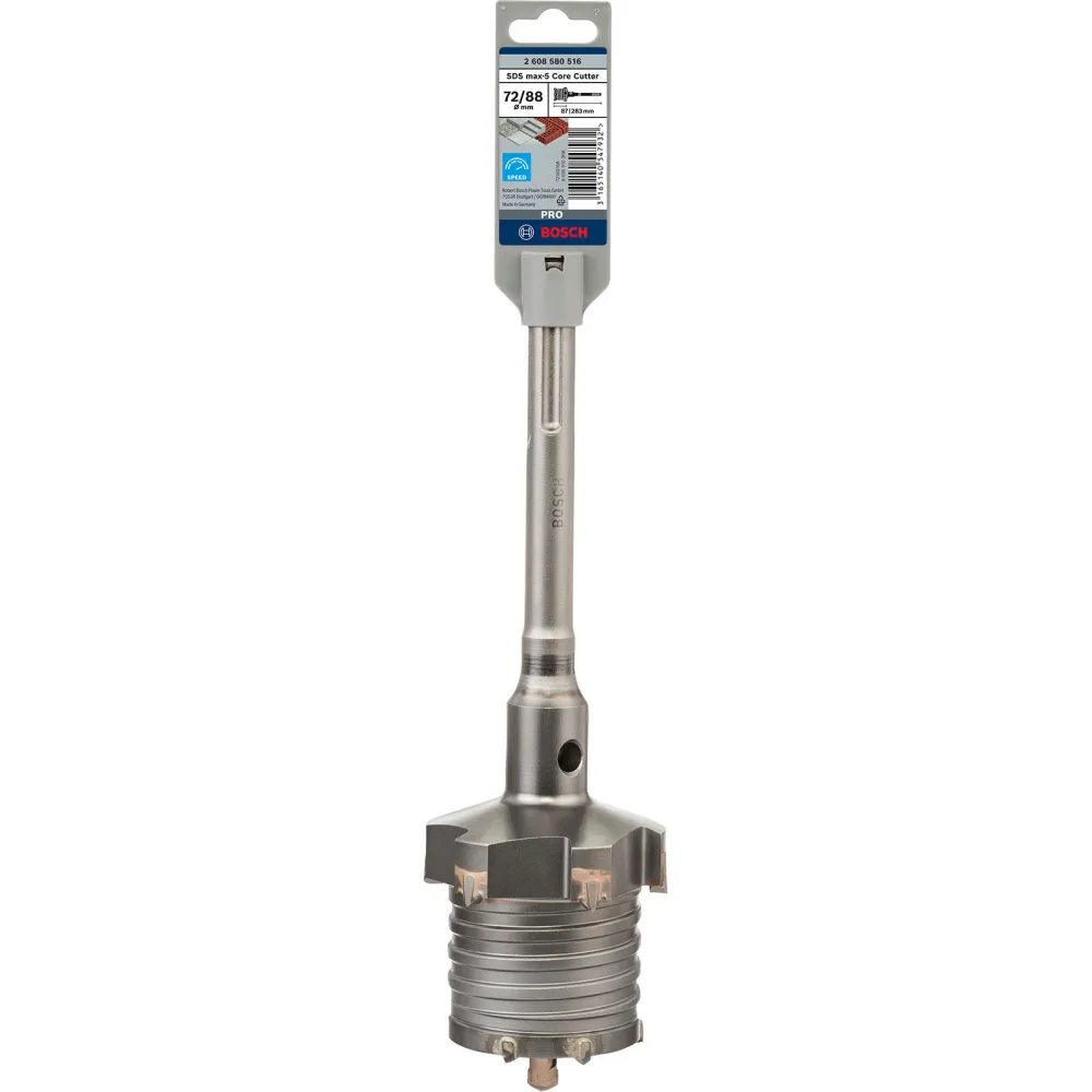 Bosch PRO SDS max-5 Core Cutter einteilig 72/88 x 87 x 283 mm - 2608580516