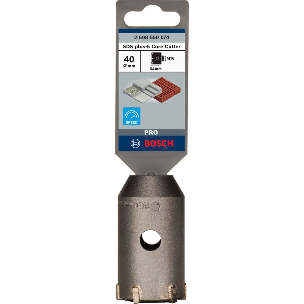 Bosch PRO SDS plus-5 Core Cutter 40 x 50 x 72 mm - 2608550074