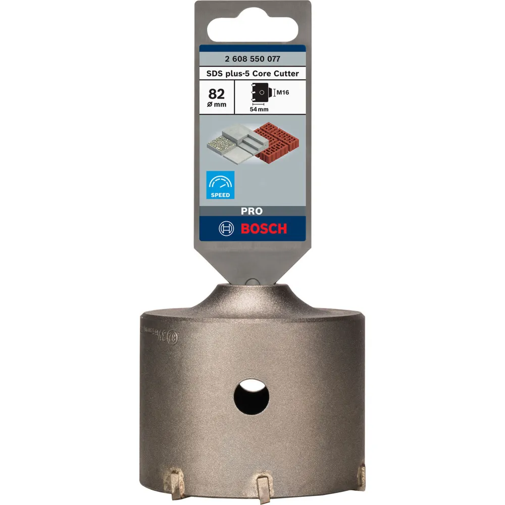 Bosch PRO SDS plus-5 Core Cutter 82 x 50 x 80 mm - 2608550077