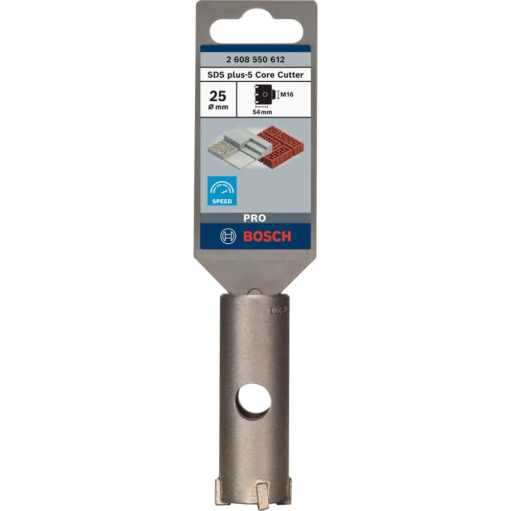 Bosch PRO SDS plus-5 Core Cutter 25 x 50 x 72 mm - 2608550612