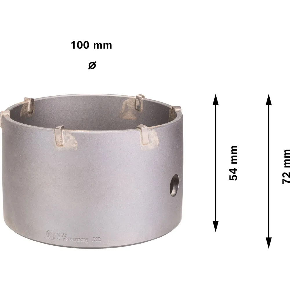 Bosch PRO SDS plus-5 Core Cutter 100 x 50 x 72 mm - 2608550616