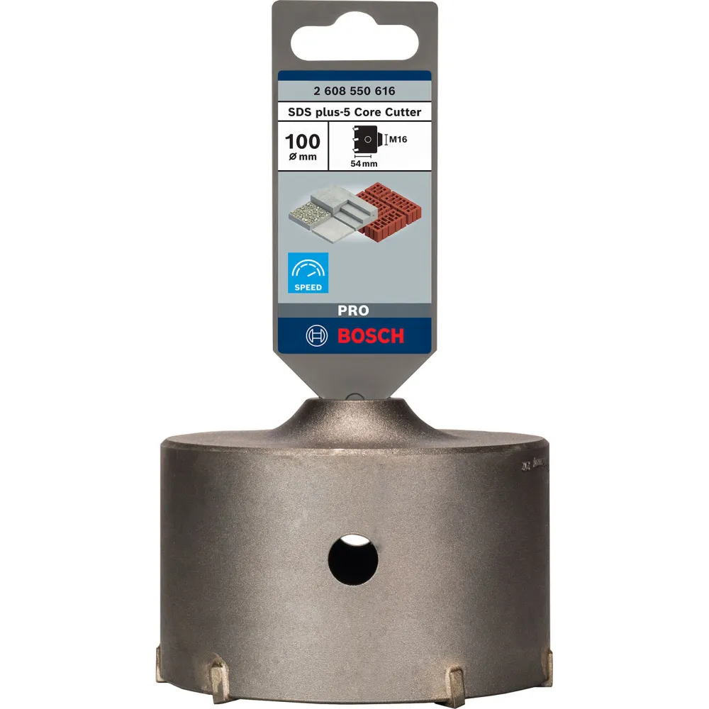 Bosch PRO SDS plus-5 Core Cutter 100 x 50 x 72 mm - 2608550616