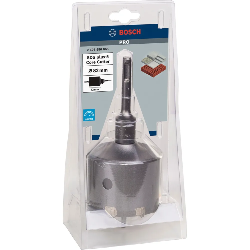 Bosch PRO SDS plus-5 Core Cutter-Set 82 x 54 x 72 mm - 2608550065