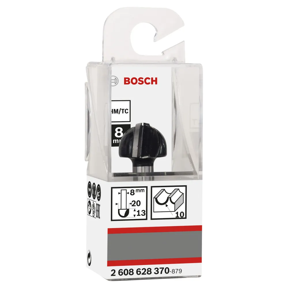 Bosch Hohlkehlfräser + Zapfen 8 x 20 x 46 - 2608628370