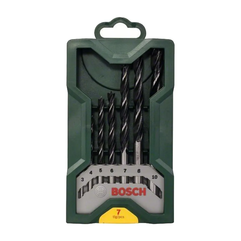 Bosch Mini-X-Line-Holzbohrer-Set, 7tlg. - 2607019580