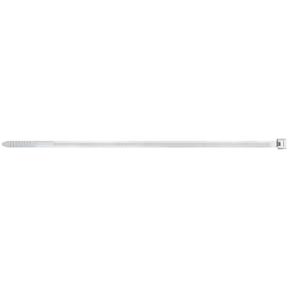 Fischer 100x Kabelbinder BN 3,6 x 200 mm transparent - 19802