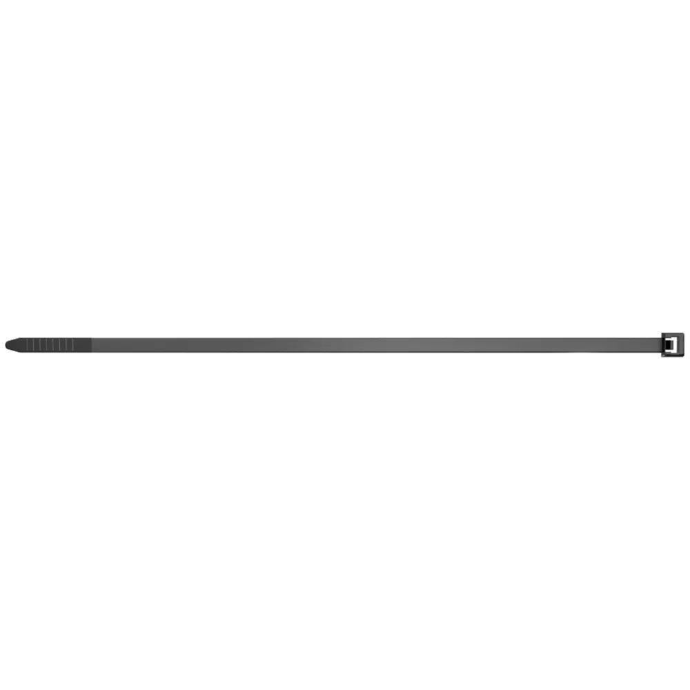 Fischer 100x Kabelbinder UBN 4,8 x 370 mm schwarz - 69369