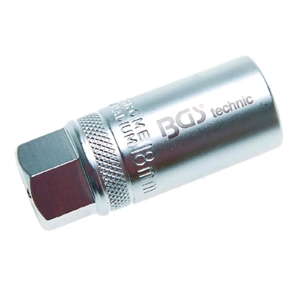 BGS Zündkerzen-Einsatz 18 mm mit Haltefeder - 2402