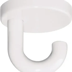 HEWI Einzelhaken 477.90.040 Unterkopfhaken40 mm Polyamid 99 reinweiß 40 mm 40 mm - 477.90.040 99