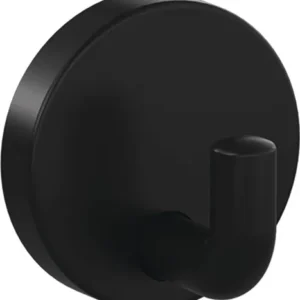 HEWI Einzelhaken 477.90B010 einfach 45 mm Polyamid 90 tiefschwarz ma 50 mm - 477.90B010 90