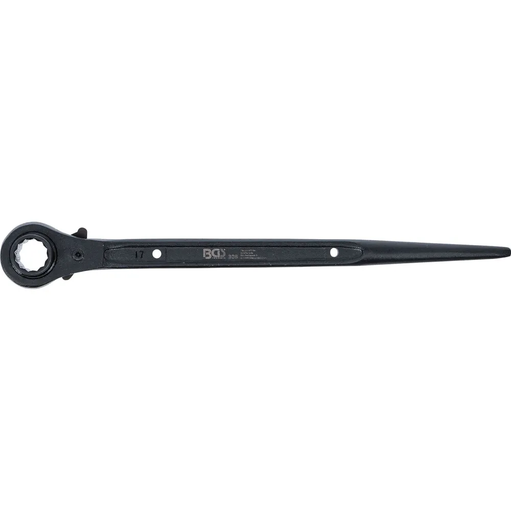 BGS Gerüstbauer-Knarre SW 17 x 19 mm - 308