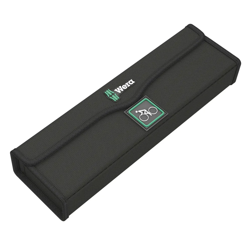 Wera Bicycle Set Torque 1 - 16tlg. Click-Torque A5 textiler Box mit Nüssen - 004180