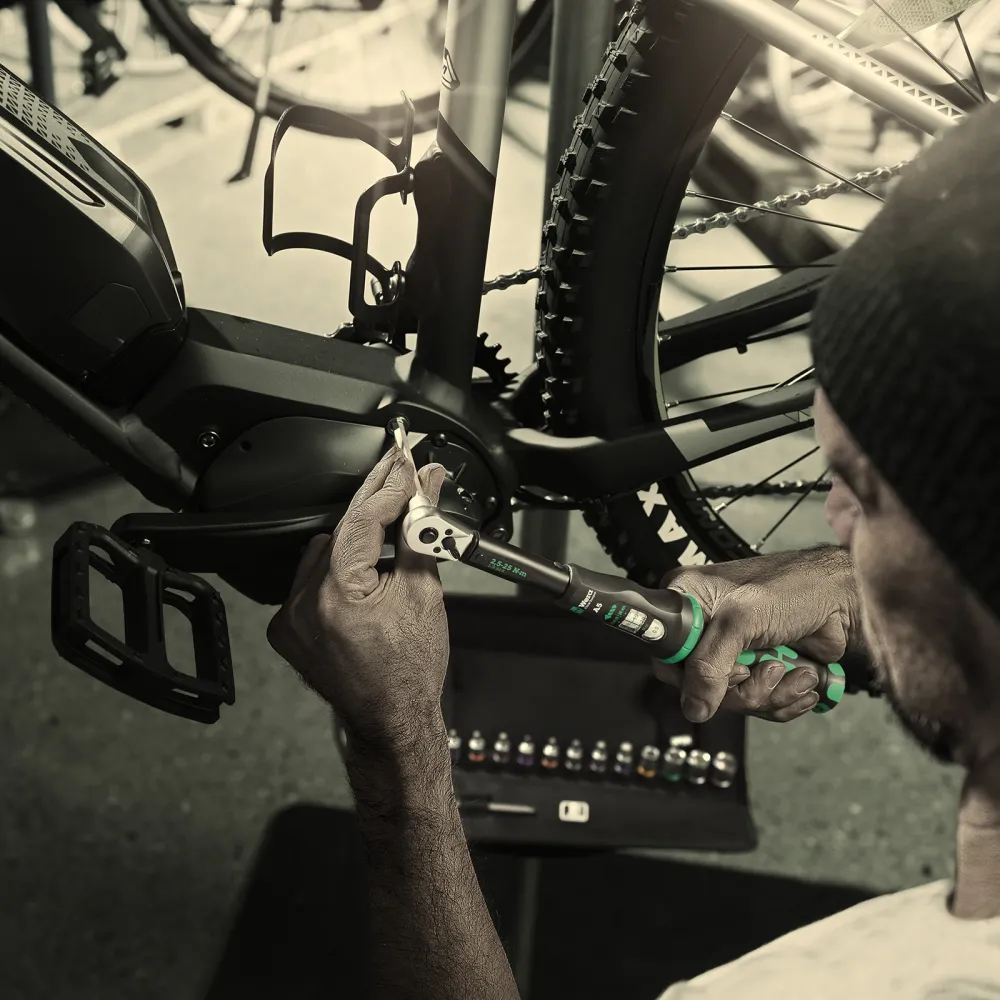 Wera Bicycle Set Torque 1 - 16tlg. Click-Torque A5 textiler Box mit Nüssen - 004180