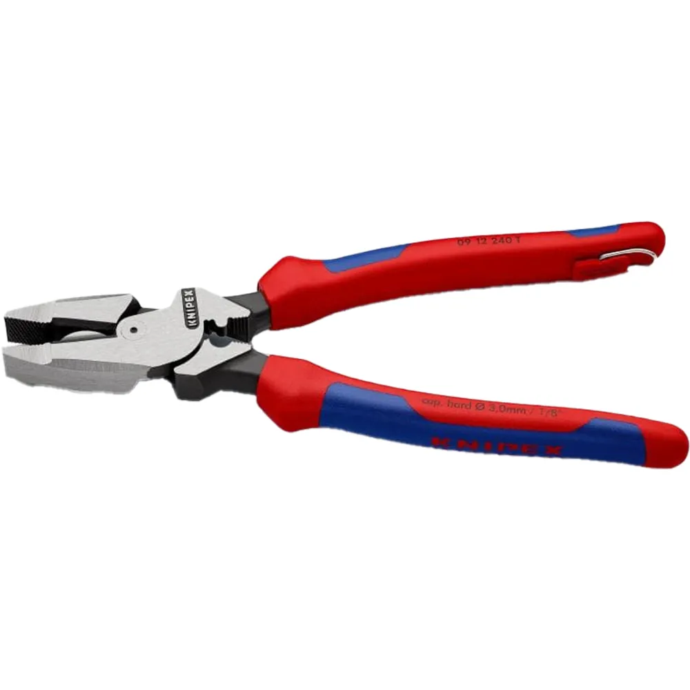 Knipex Kraft-Kombizange "Lineman's Pliers" mit Befestigungsöse - 0915240