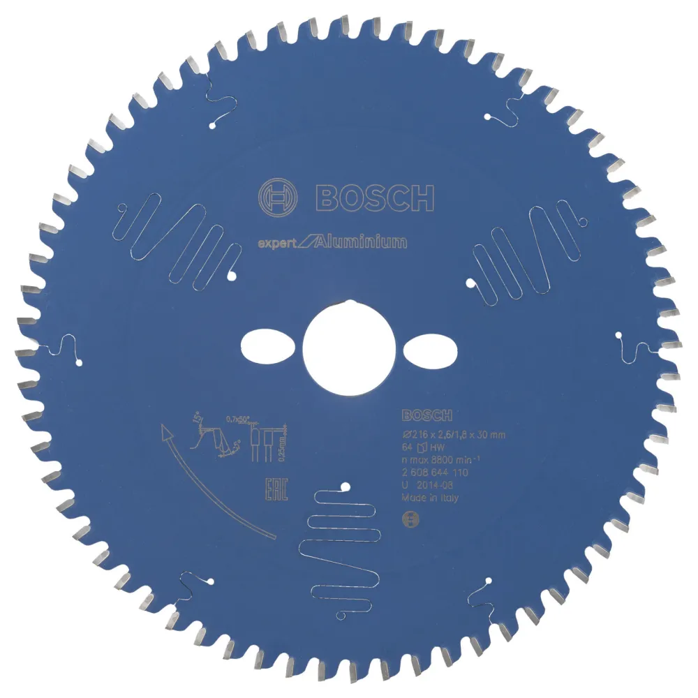 Bosch Kreissägeblatt Expert Aluminium für Kapp- und Gehrungssägen 216 x 30 x 2,6 mm 64 - 2608644110