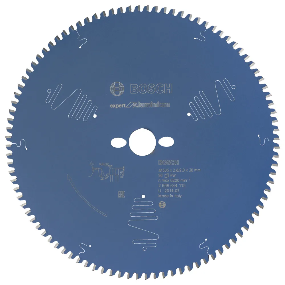 Bosch Kreissägeblatt Expert Aluminium für Kapp- und Gehrungssägen 305 x 30 x 2,8 96 - 2608644115