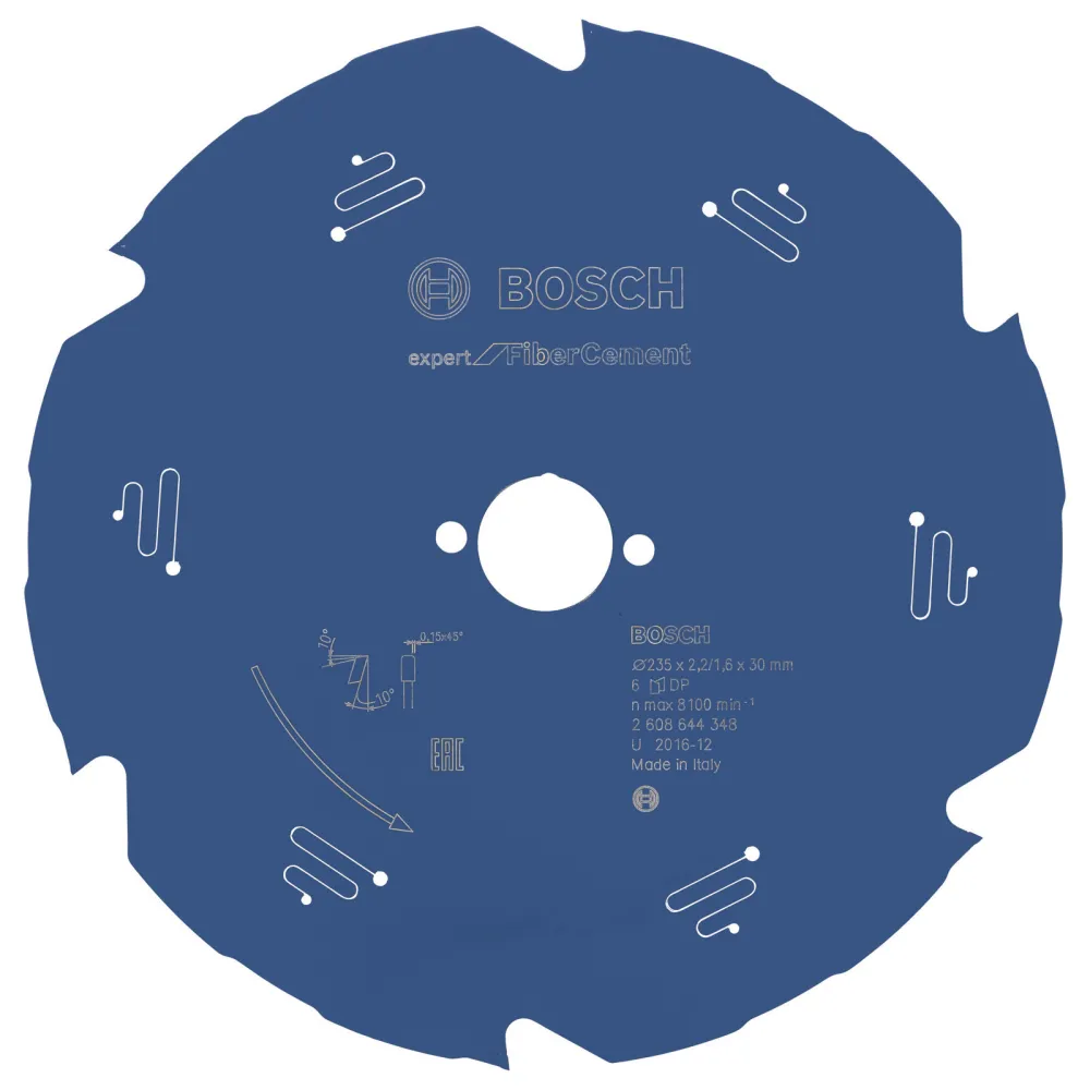 Bosch Kreissägeblatt Expert Fibre Cement für Handkreissägen 235 x 30 x 2,2 mm 6 - 2608644348