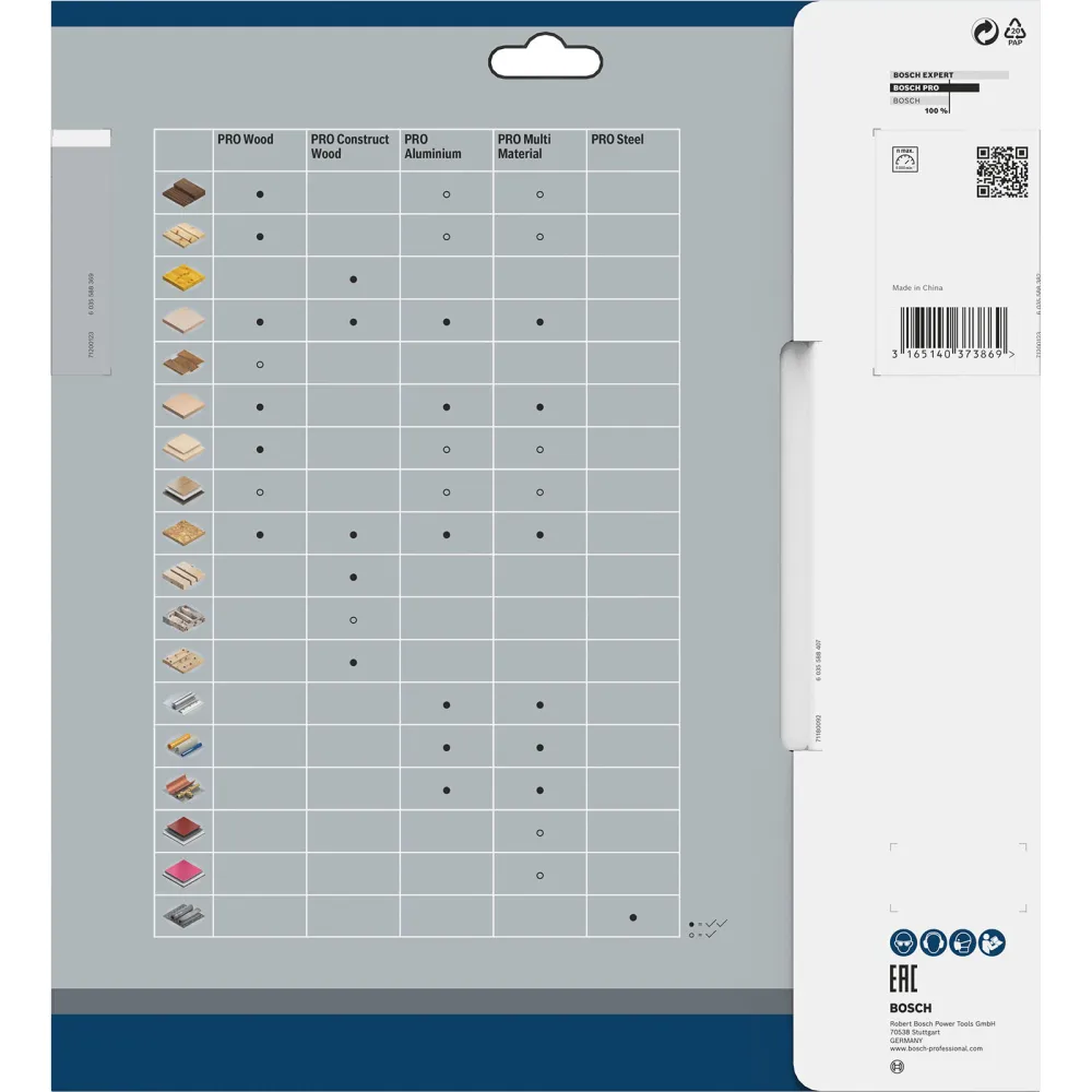 Bosch PRO Multi Material Kreissägeblatt 260 x 3,2 x 30 mm - 2608641204