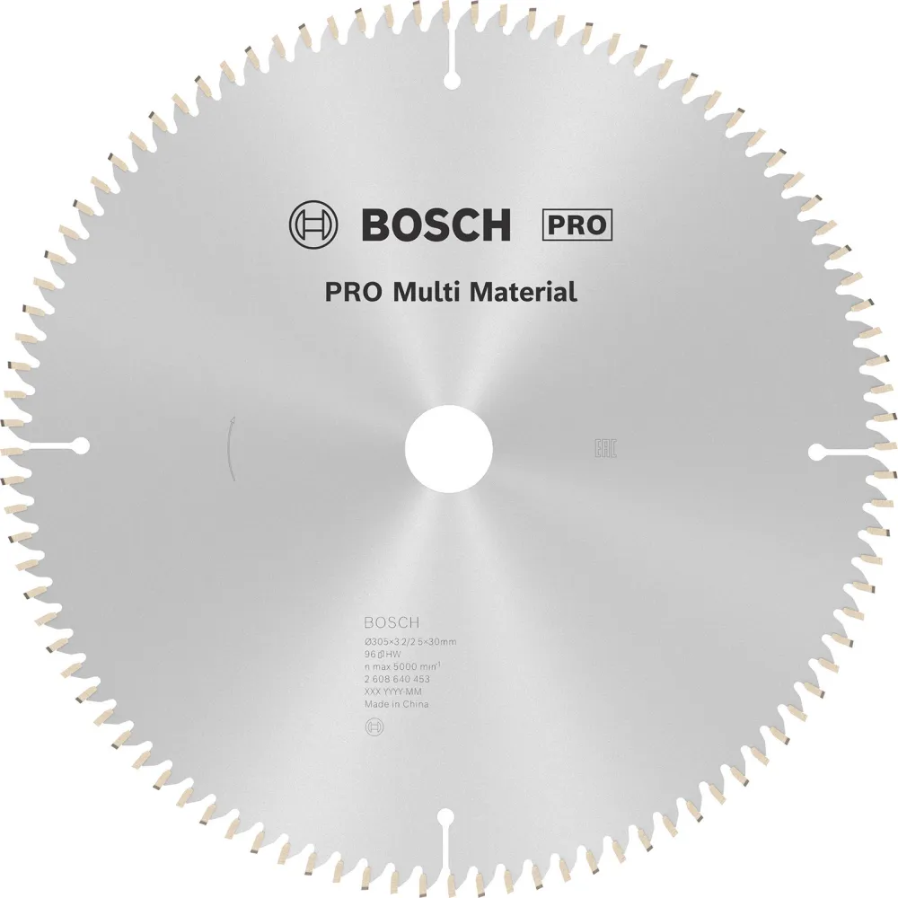 Bosch PRO Multi Material Kreissägeblatt 305 x 3,2 x 30 mm - 2608640453