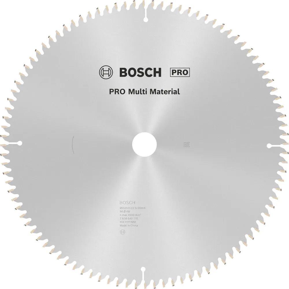 Bosch PRO Multi Material Kreissägeblatt 350 x 3,2 x 30 mm - 2608640770