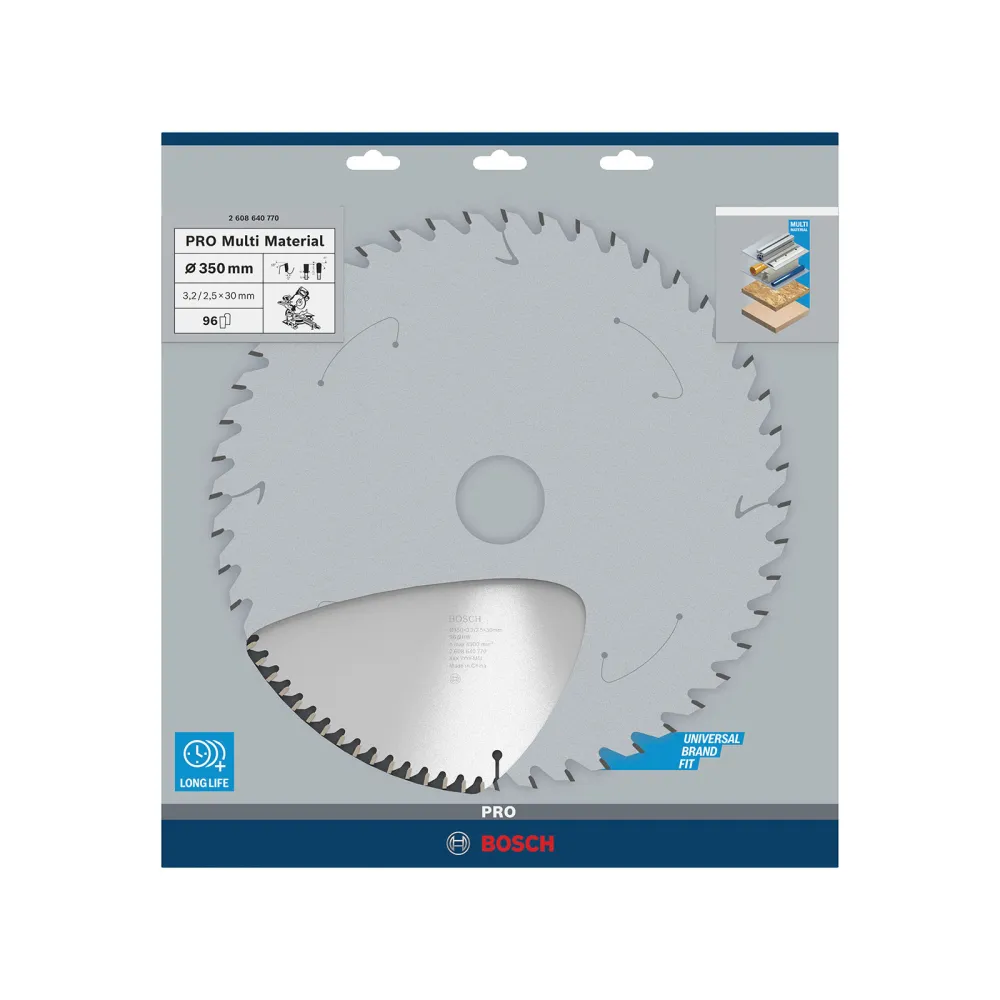 Bosch PRO Multi Material Kreissägeblatt 350 x 3,2 x 30 mm - 2608640770