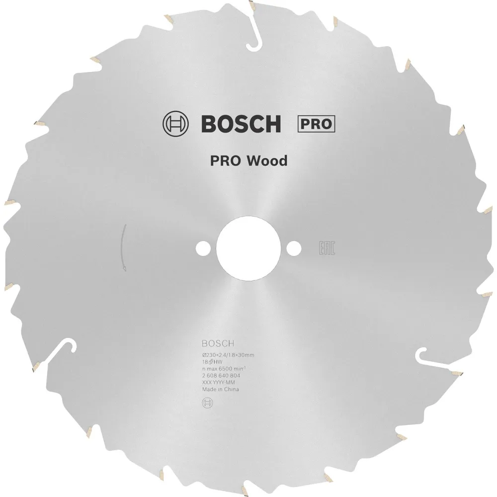 Bosch PRO Wood Kreissägeblatt 230 x 2,4 x 30 mm - 2608640804