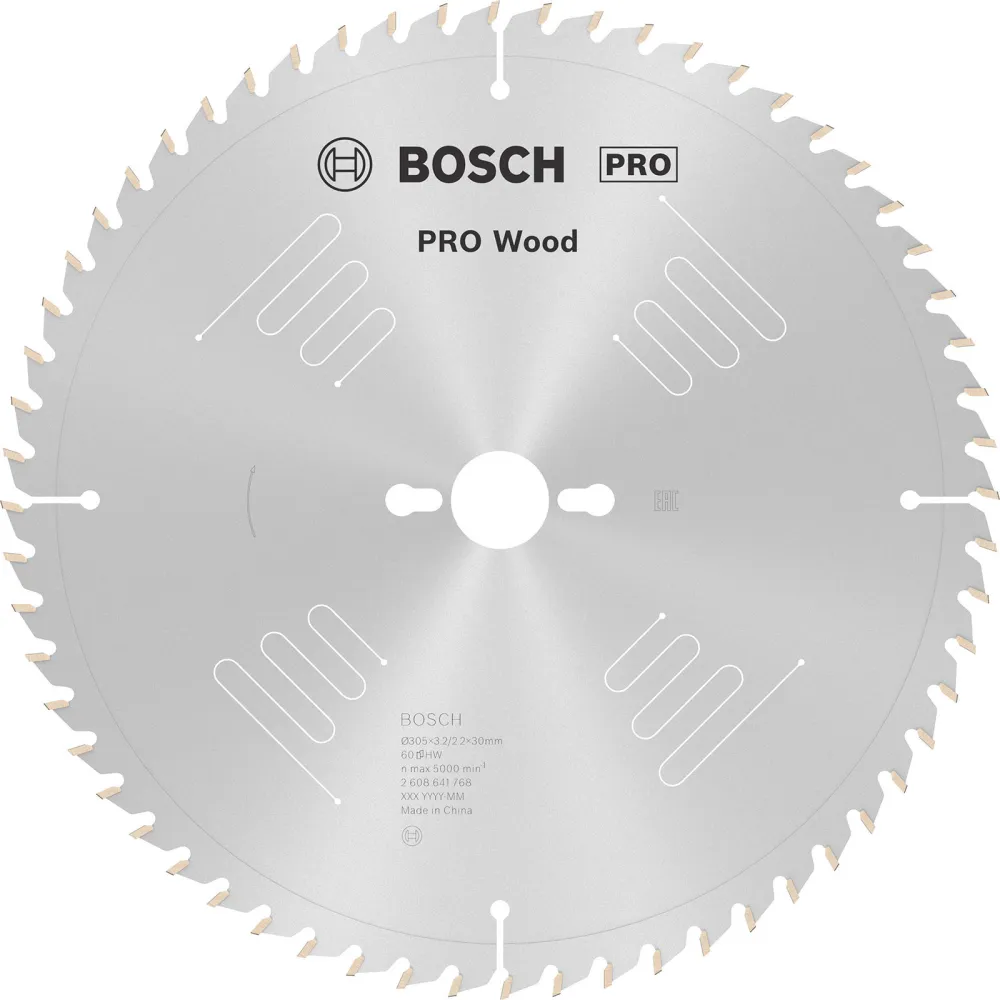 Bosch PRO Wood Kreissägeblatt 305 x 3,2 x 30 mm - 2608641768
