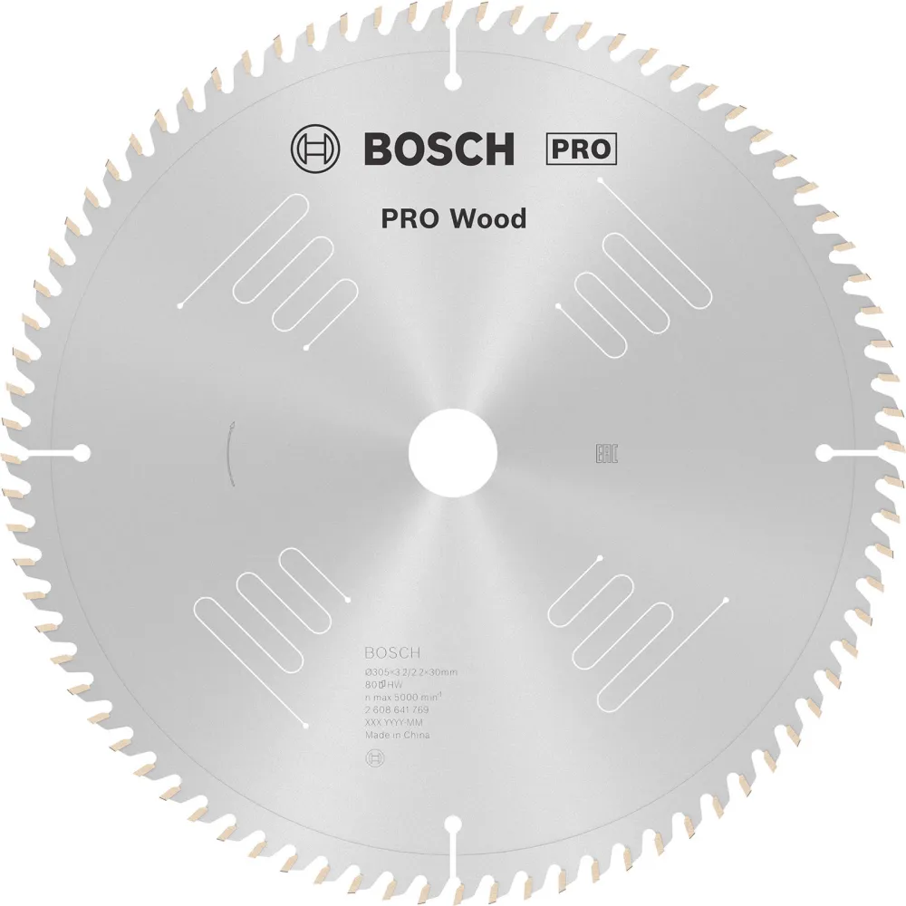 Bosch PRO Wood Kreissägeblatt 305 x 3,2 x 30 mm - 2608641769