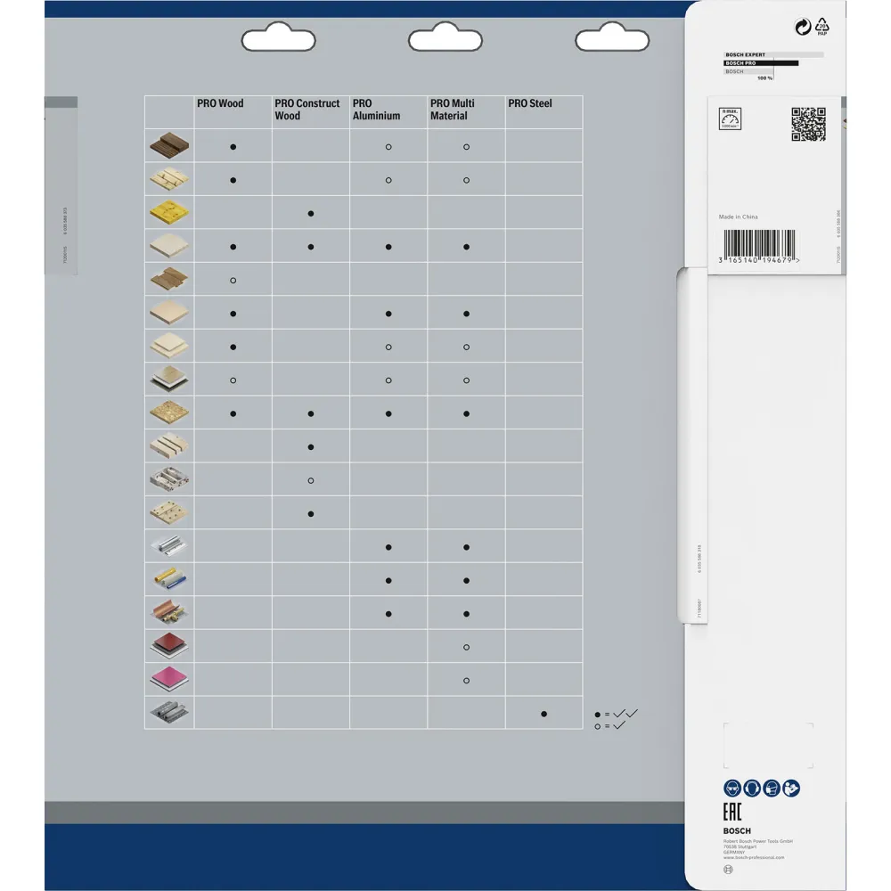 Bosch PRO Wood Kreissägeblatt 315 x 3,2 x 30 mm - 2608640682