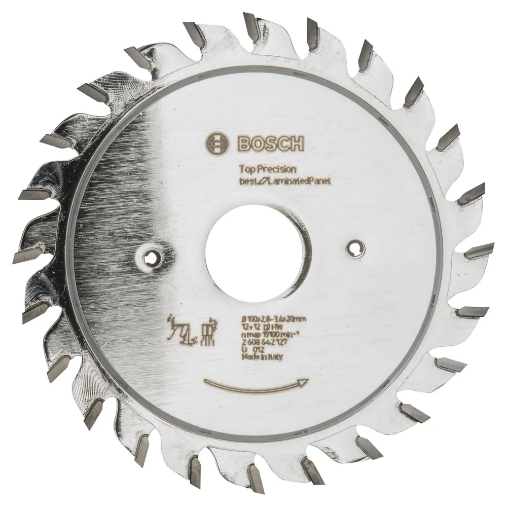 Bosch Vorritzblatt Top Precision Best Laminated Panel, 100 x 20 x 2,8 - 3,6 mm -2608642127